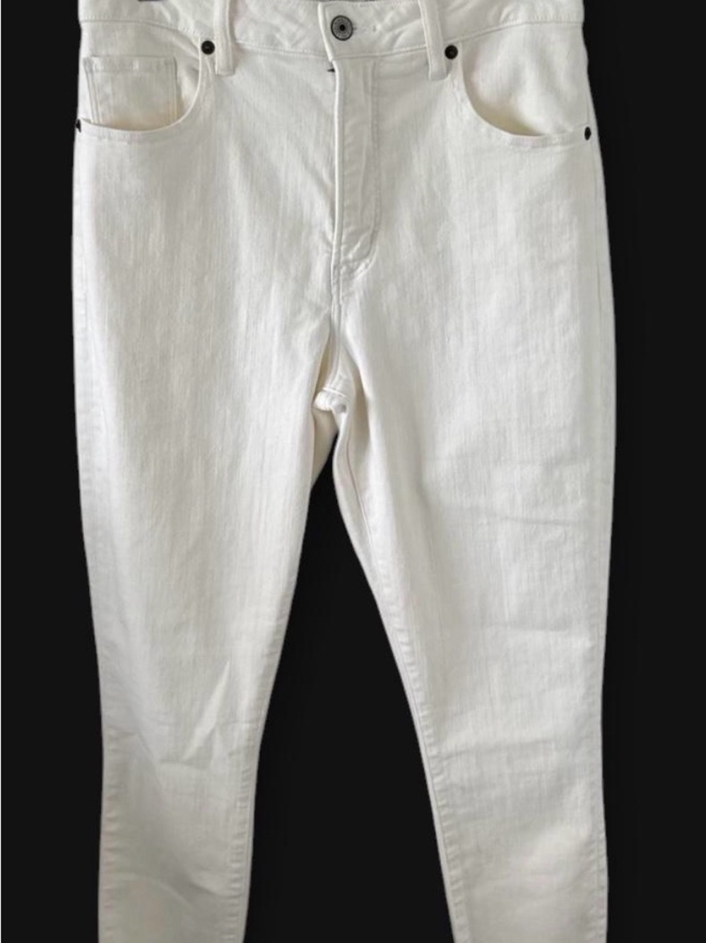 Abercrombie & Fitch White Skinny Jeans